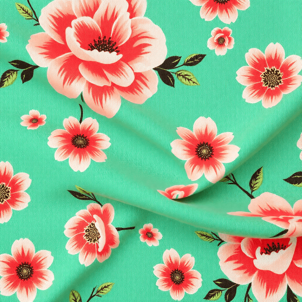 Premium floral fabric